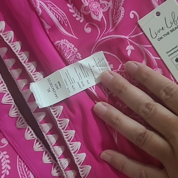 Pink Floral Whipstitch bikini - Picture 2 of 8